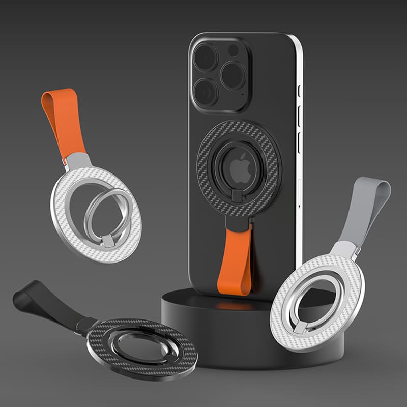 MagSafe 360° Rotating Phone Grip �?Universal Compatibility & Dual-Sided Magnetic