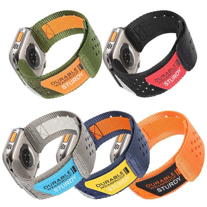 Mountaineering Nylon Canvas Breathable Band for Apple Watch