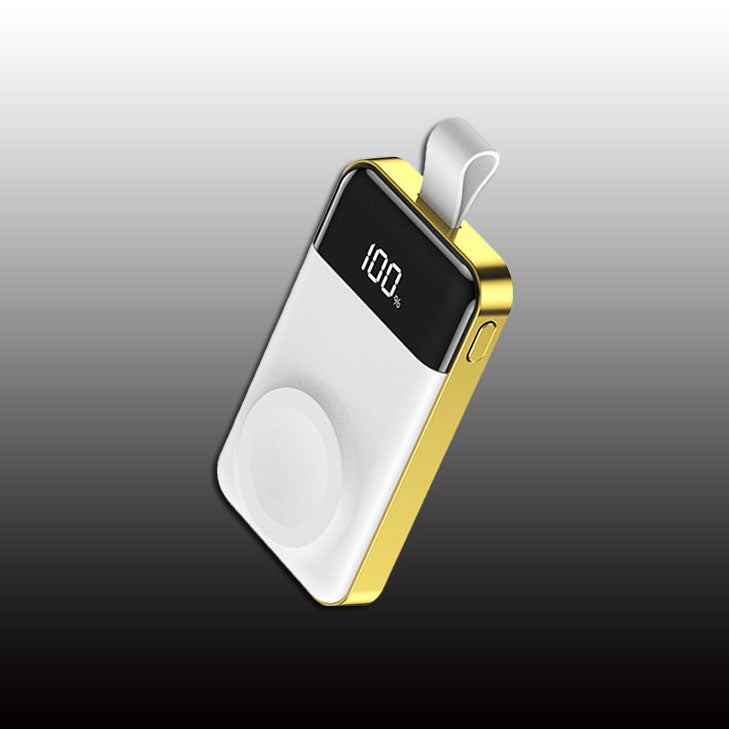 Dual Interface Wireless Charger: Compact & Versatile for Apple Watch