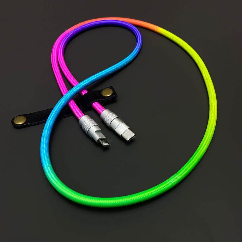 "Rainbow Chubby" Colorful Chubby Cable