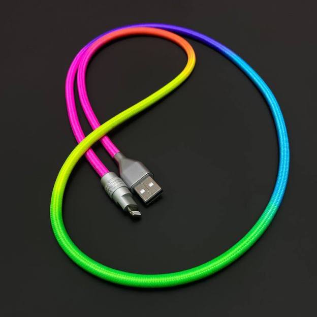 "Rainbow Chubby" Colorful Chubby Cable