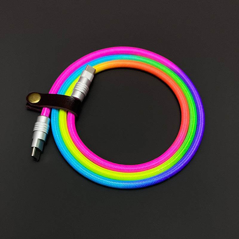 "Rainbow Chubby" Colorful Chubby Cable
