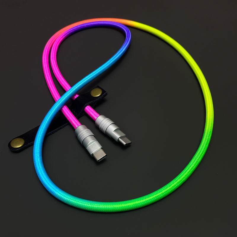 "Rainbow Chubby" Colorful Chubby Cable