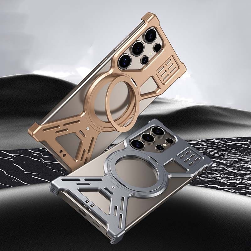 Samsung Metal Armor Magnetic Rotating Stand Case