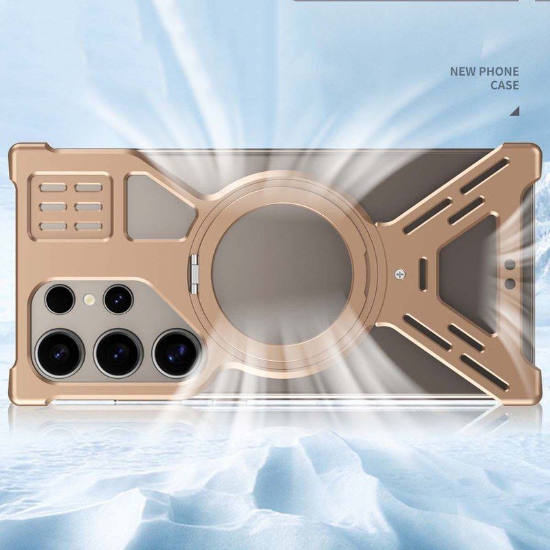 Samsung Metal Armor Magnetic Rotating Stand Case