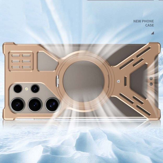 Samsung Metal Armor Magnetic Rotating Stand Case