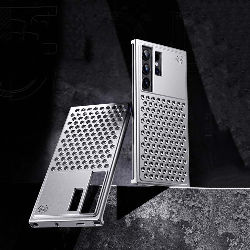 Samsung S24 Ultra Metal Aroma Cooling Slide Case