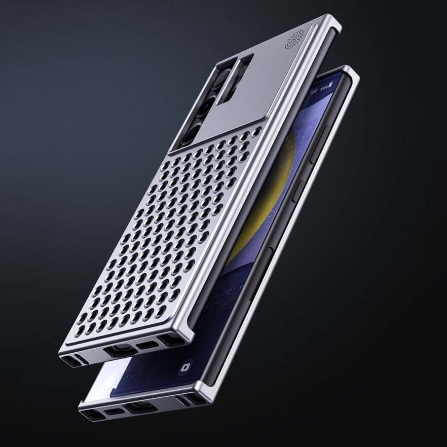 Samsung S24 Ultra Metal Aroma Cooling Slide Case