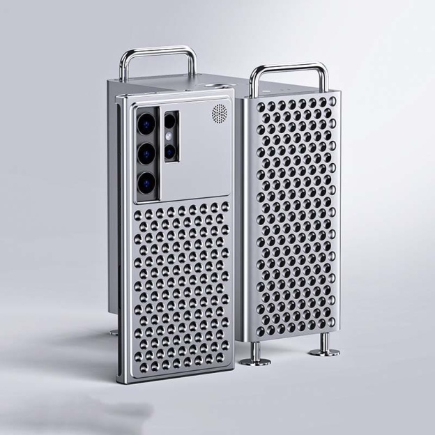 Samsung S24 Ultra Metal Aroma Cooling Slide Case