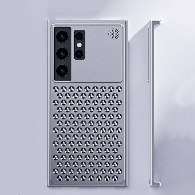 Samsung S24 Ultra Metal Aroma Cooling Slide Case