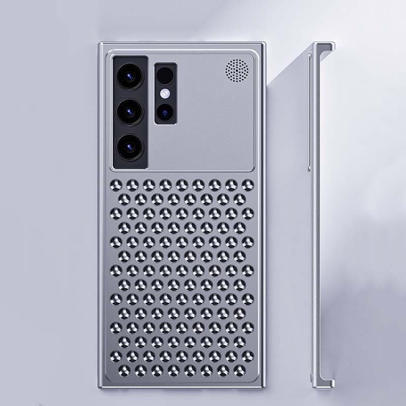 Samsung S24 Ultra Metal Aroma Cooling Slide Case