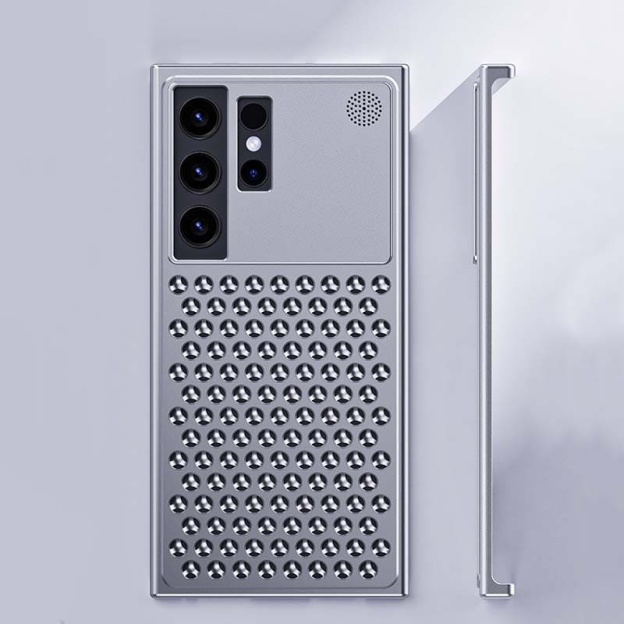 Samsung S24 Ultra Metal Aroma Cooling Slide Case