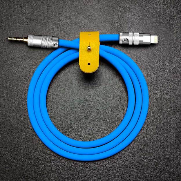 "Seamless Chubby" Audio Cable Type-C & Lightning