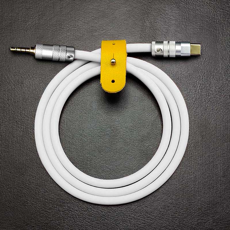"Seamless Chubby" Audio Cable Type-C & Lightning