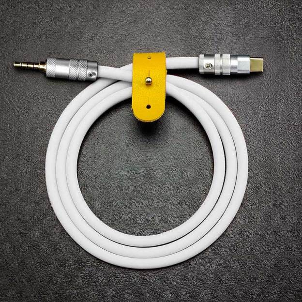 "Seamless Chubby" Audio Cable Type-C & Lightning