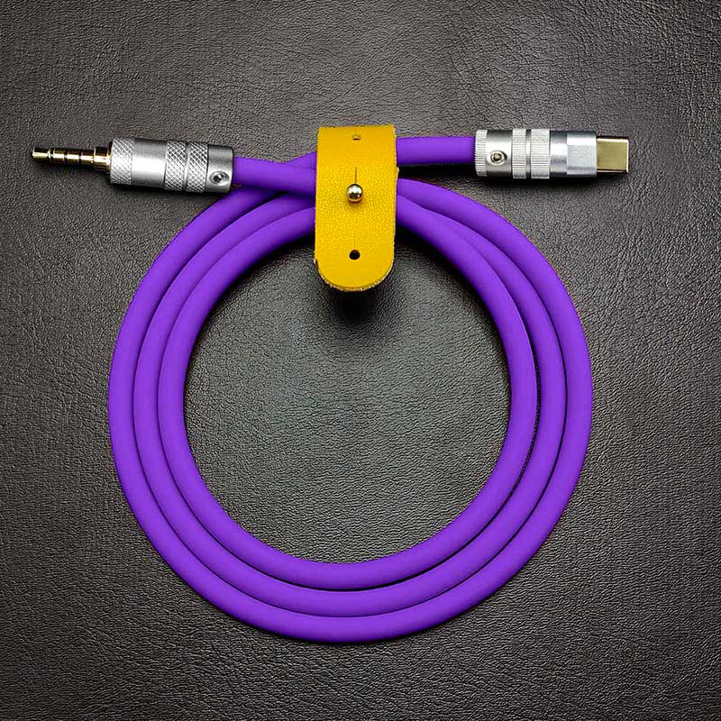 "Seamless Chubby" Audio Cable Type-C & Lightning
