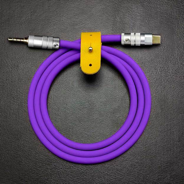 "Seamless Chubby" Audio Cable Type-C & Lightning
