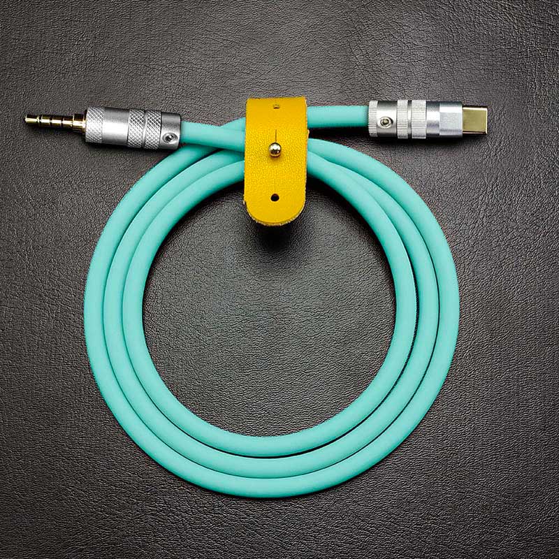 "Seamless Chubby" Audio Cable Type-C & Lightning