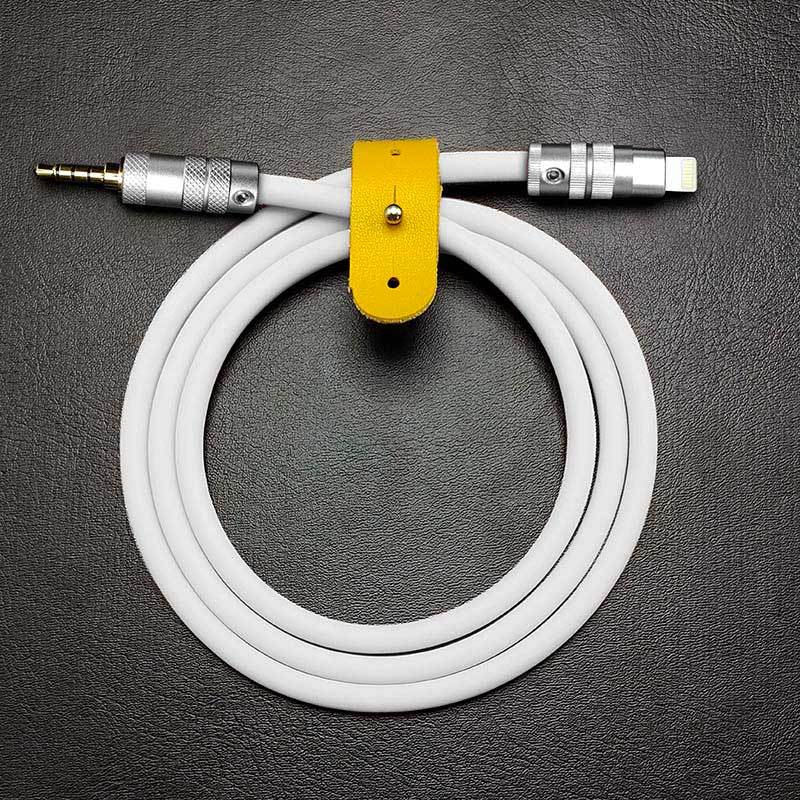 "Seamless Chubby" Audio Cable Type-C & Lightning