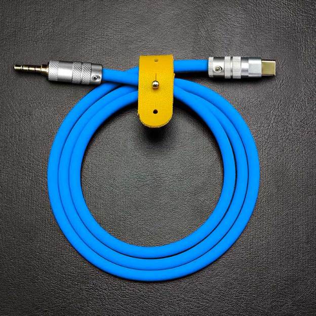 "Seamless Chubby" Audio Cable Type-C & Lightning