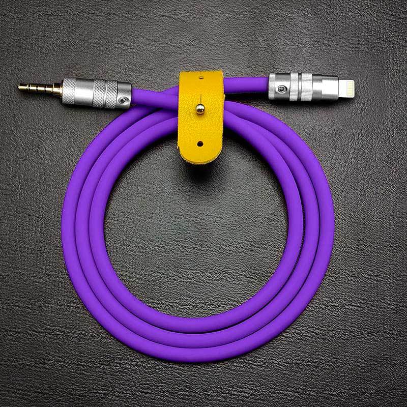 "Seamless Chubby" Audio Cable Type-C & Lightning