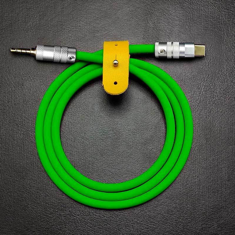 "Seamless Chubby" Audio Cable Type-C & Lightning