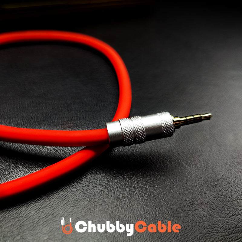 "Seamless Chubby" Audio Cable Type-C & Lightning