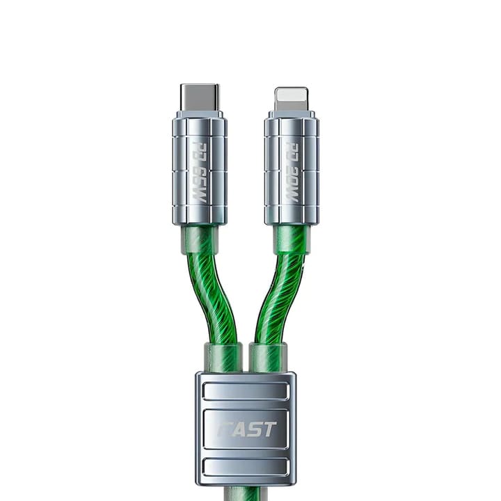 "See Through Me" Special Transparent Fast Charging Cable