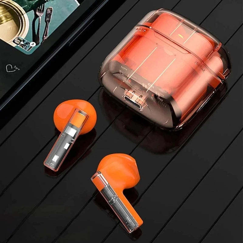 "See Through Me" Transparent TWS Earbuds - St. Patrick's Day Edition