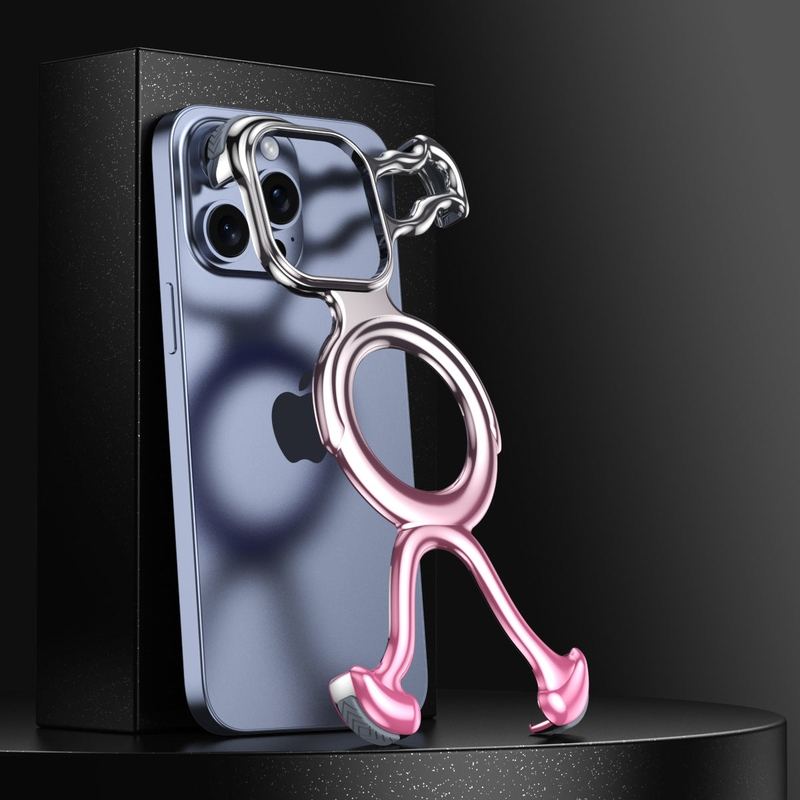 Skeleton Magnetic Cooling Phone Case