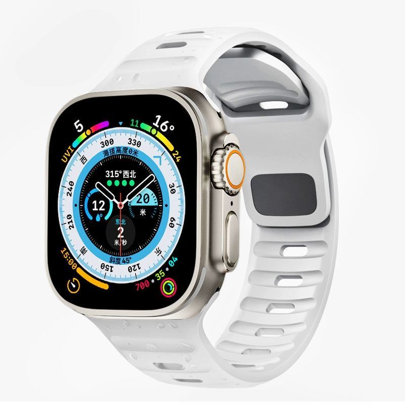 "Sport Breathable Strap" Silicone Strap for Apple Watch