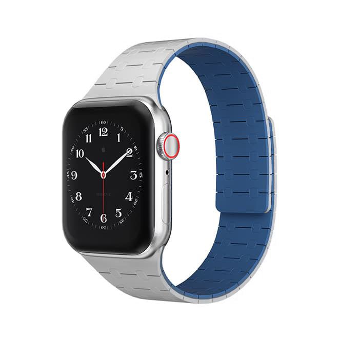 Dual-Tone Magnetic Silicone Band - Breathable & Sporty | ChubbyCable