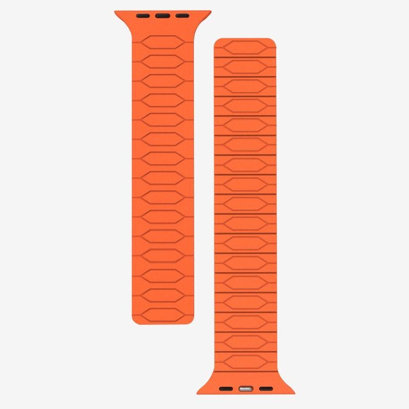 "Sports Band" Dual-color Magnetic Silicone Band for Apple Watch