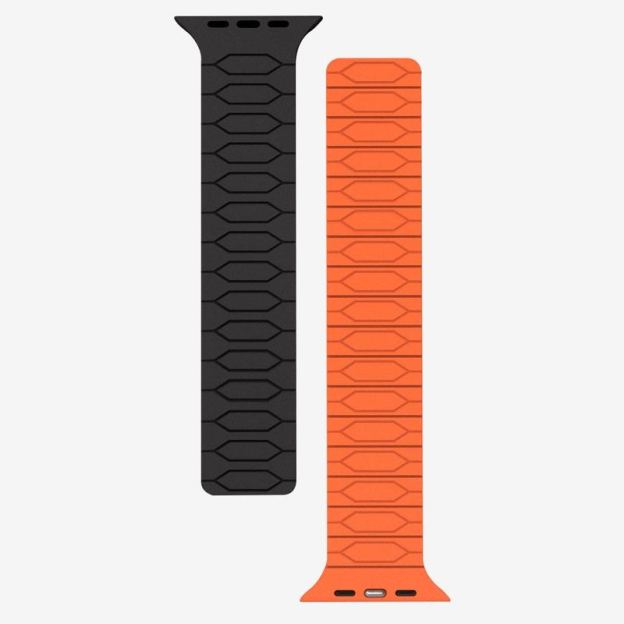 "Sports Band" Dual-color Magnetic Silicone Band for Apple Watch
