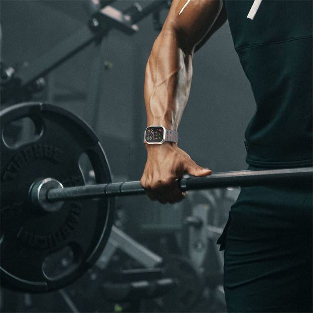 Sports Breathable Silicone Magnetic Band for Apple Watch