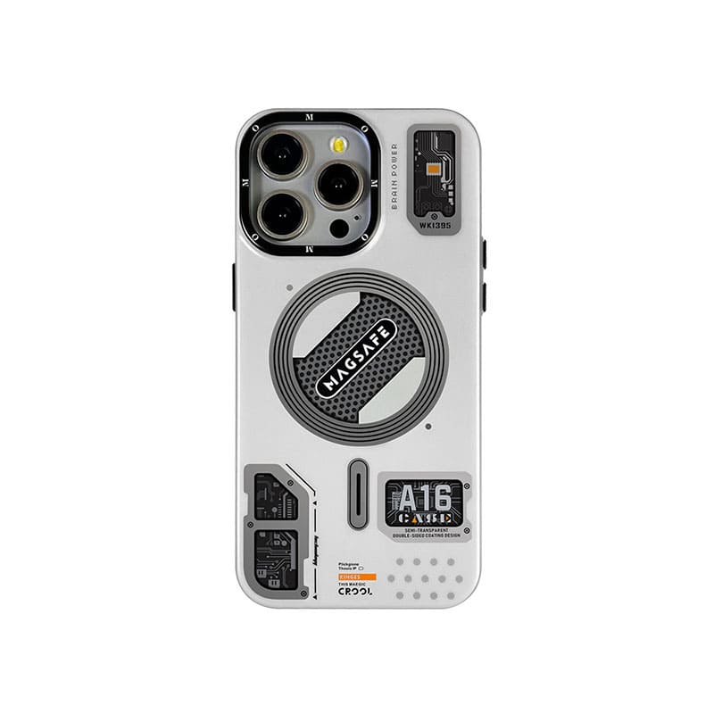 Technology-Inspired Frosted All-Cover Magsafe Magnetic Case For iPhone