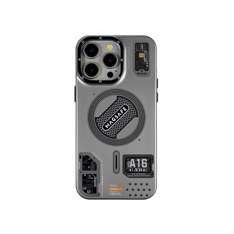 Technology-Inspired Frosted All-Cover Magsafe Magnetic Case For iPhone