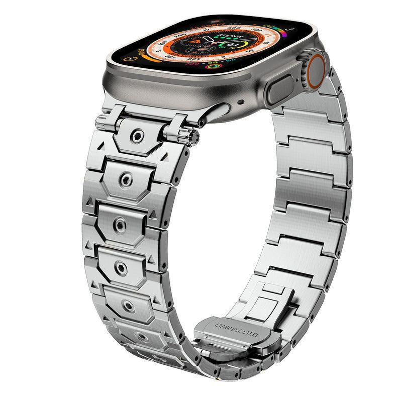 Luxury Titanium Stainless Steel Band For Apple Watch | ChubbyCable