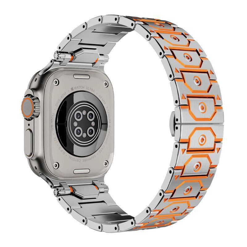 Luxury Titanium Stainless Steel Band For Apple Watch | ChubbyCable