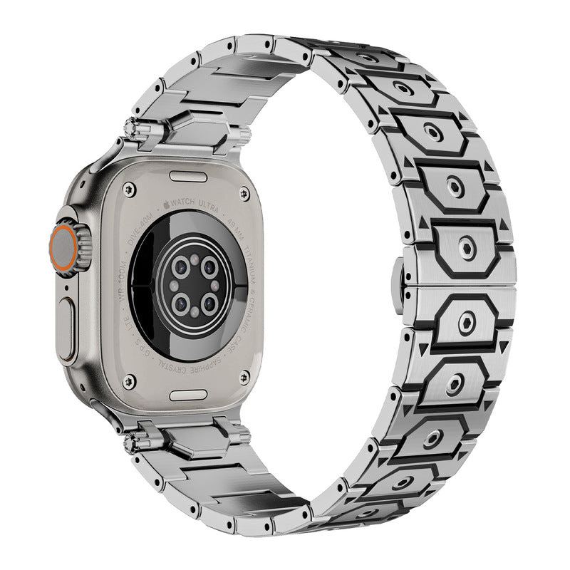 Luxury Titanium Stainless Steel Band For Apple Watch | ChubbyCable