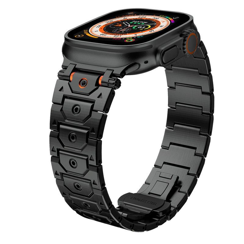 Luxury Titanium Stainless Steel Band For Apple Watch | ChubbyCable