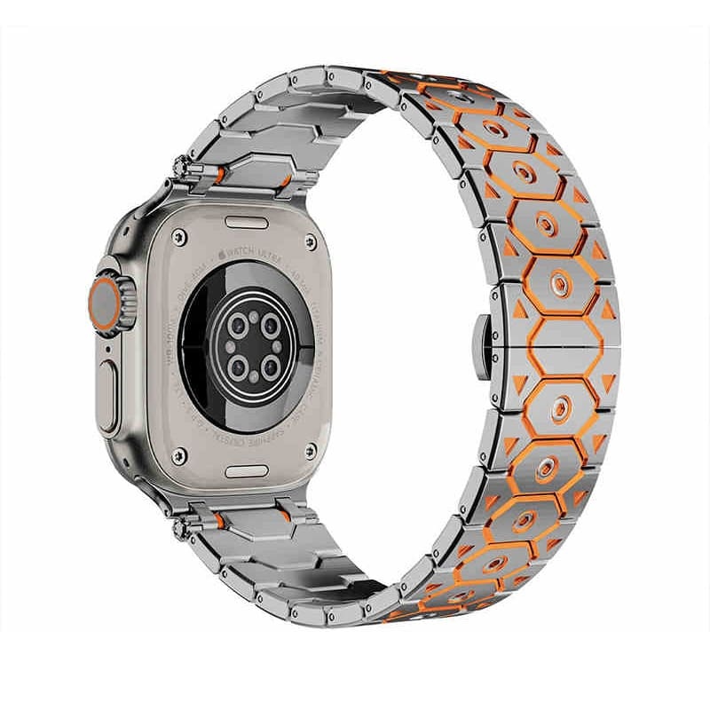 Luxury Titanium Stainless Steel Band For Apple Watch | ChubbyCable