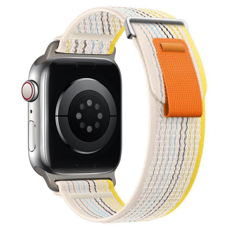 "Two-color iWatch Strap" Nylon Loop For Apple Watch