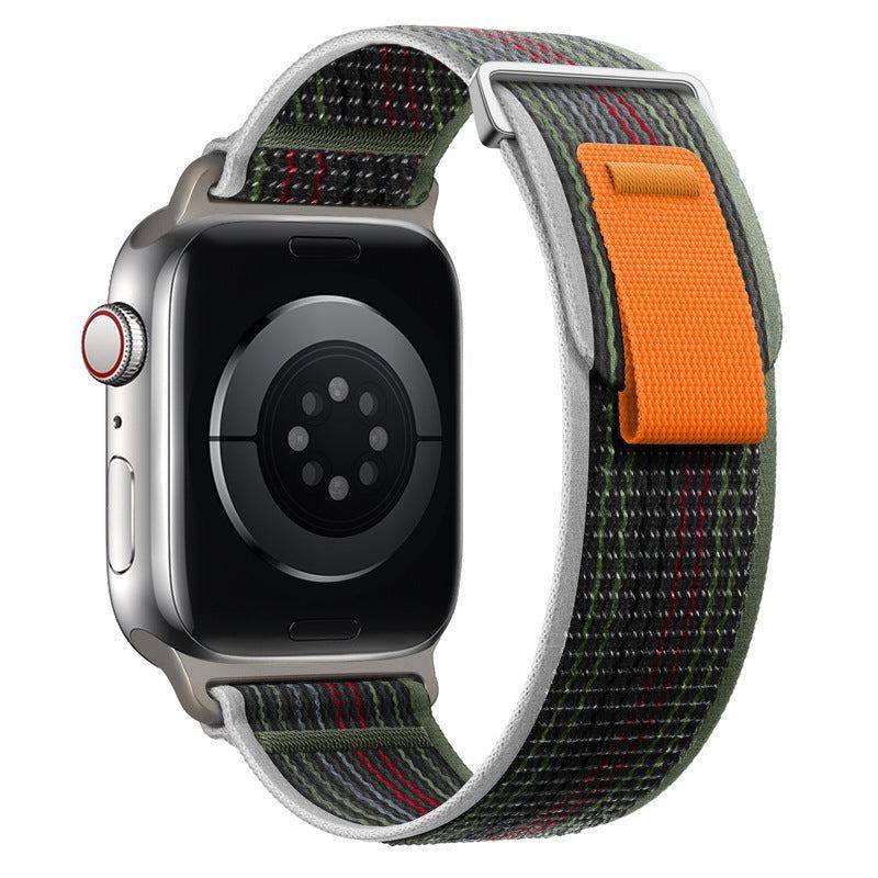 "Two-color iWatch Strap" Nylon Loop For Apple Watch