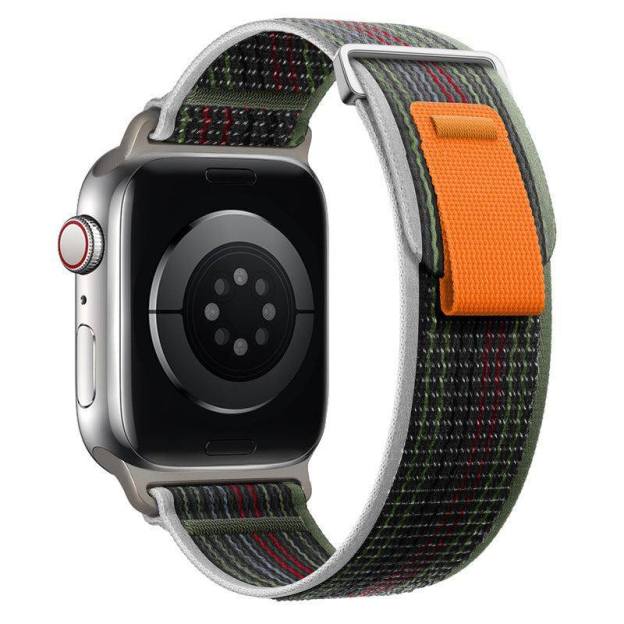 "Two-color iWatch Strap" Nylon Loop For Apple Watch