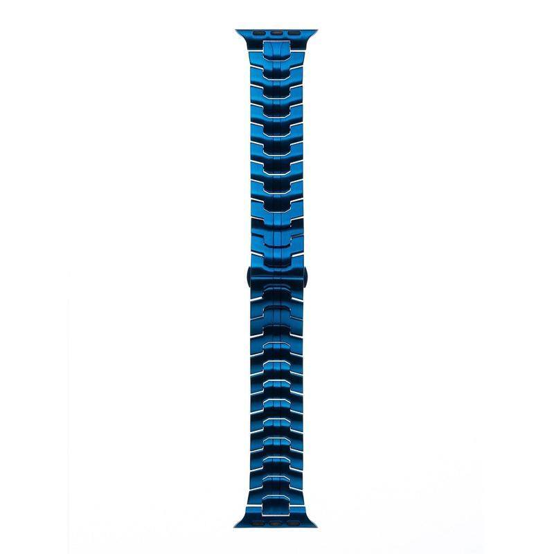 "Two-color iWatch Strap" Stainless Steel Loop With Butterfly Clasp For Apple Watch