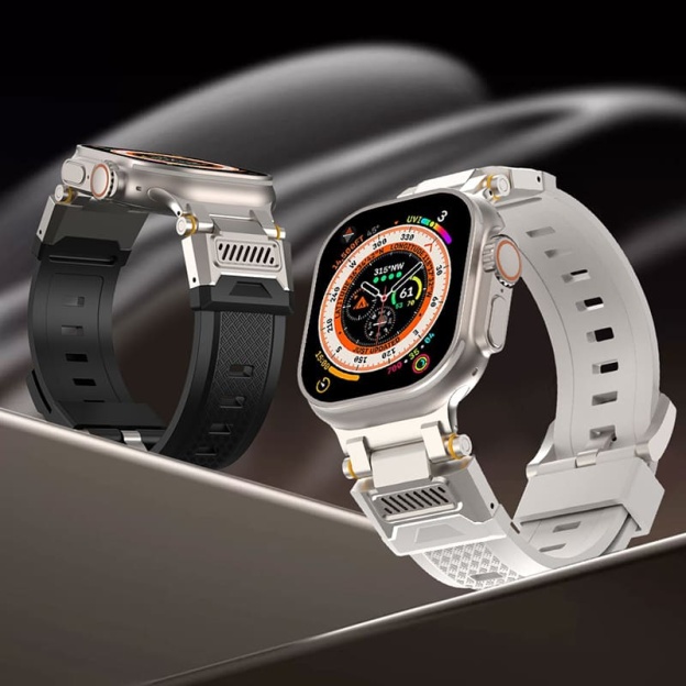 "Ultimate Luxury" Aroma Band With Titanium Connector For Apple Watch