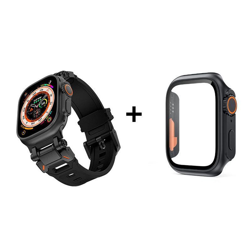 "Ultimate Luxury" TPU Band with Titanium Connector for Apple Watch