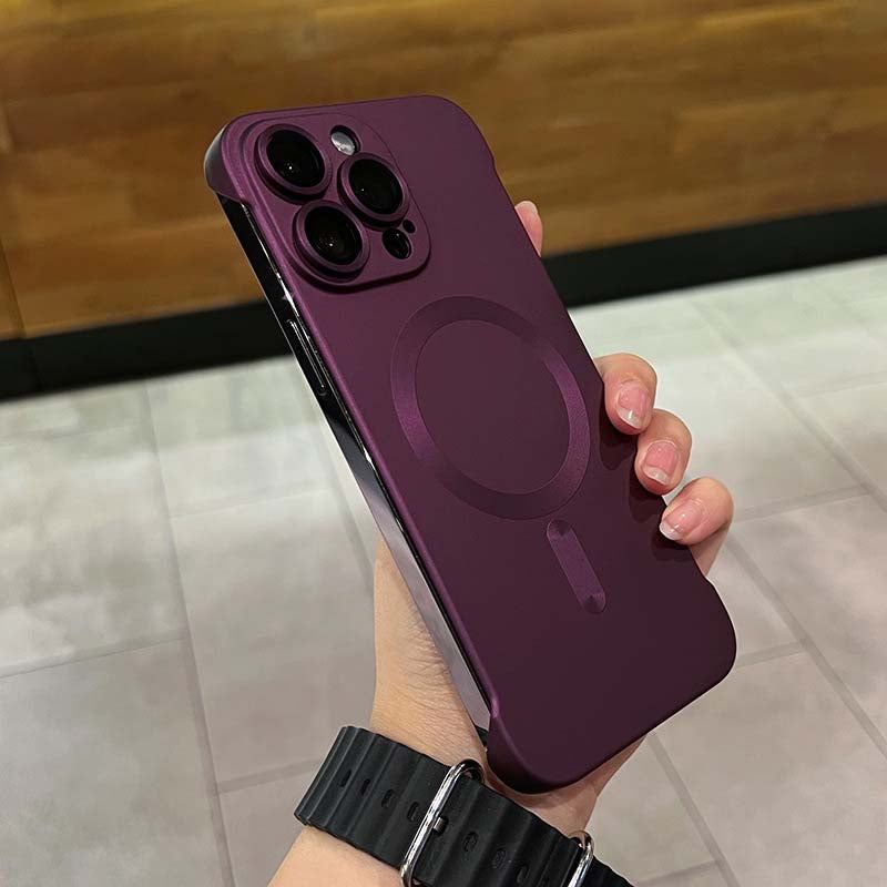 Ultra Slim Bezel-less Magnetic iPhone 16 Case