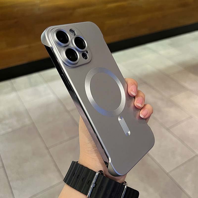 Ultra Slim Bezel-less Magnetic iPhone 16 Case